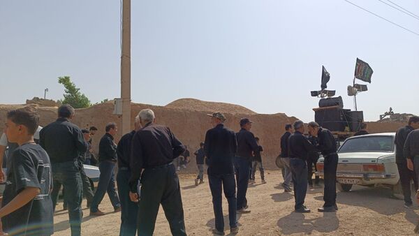 عزاداری مردم روستای جلماجرد در تاسوعای حسینی