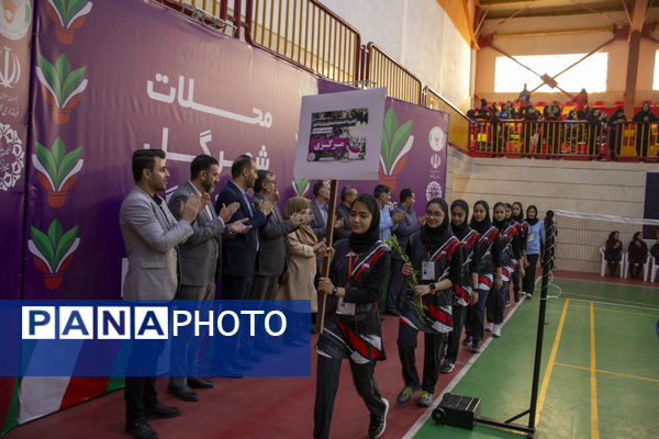 افتتاحیه هفتمین دوره المپیاد استعدادهای برتر بدمینتون دختران کشور