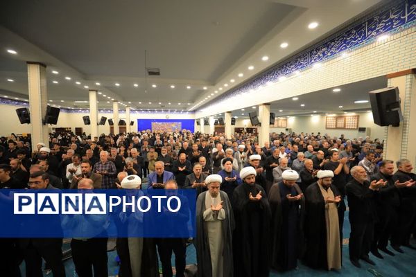 مراسم عزاداری امام صادق(ع) در مصلی هشتگرد 