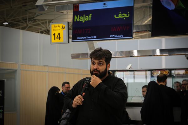 اعزام مسافران اربعینی از فرودگاه شهید بهشتی اصفهان به نجف اشرف
