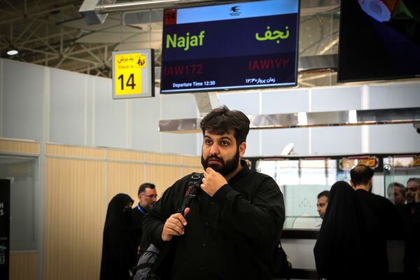اعزام مسافران اربعینی از فرودگاه شهید بهشتی اصفهان به نجف اشرف
