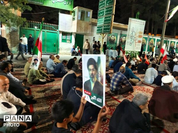 عزاداری دهه آخر ماه صفر در خیابان 