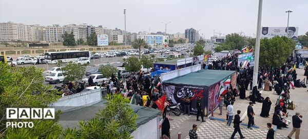بندرعباس در سوگ اربعین رهبر شهید؛ تجدید پیمان با آرمان‌های امام خامنه‌ای