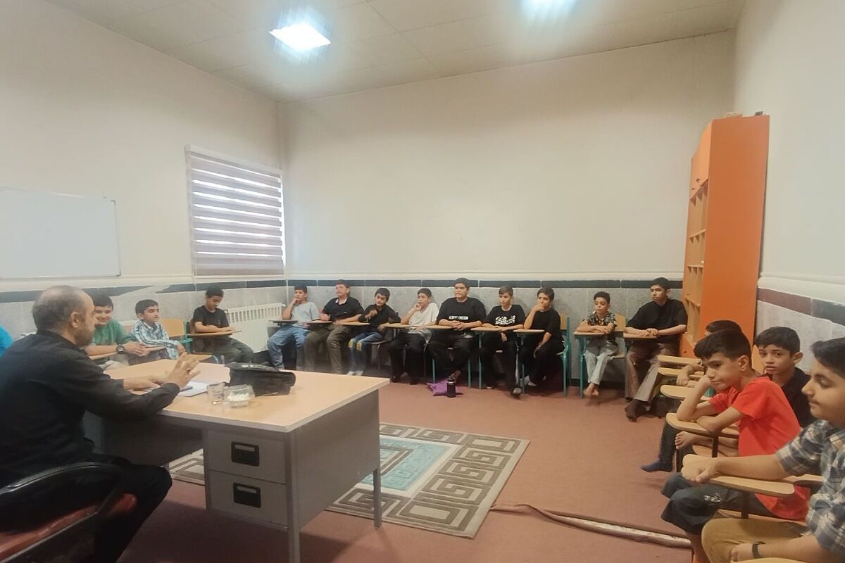 تابستانی معنوی برای دانش‌آموزان در دارالقرآن معراج شهرستان پردیس 