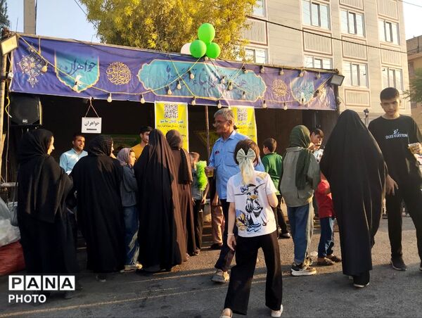 نمایش بازسازی واقعه غدیر در محله شیخ آباد قم