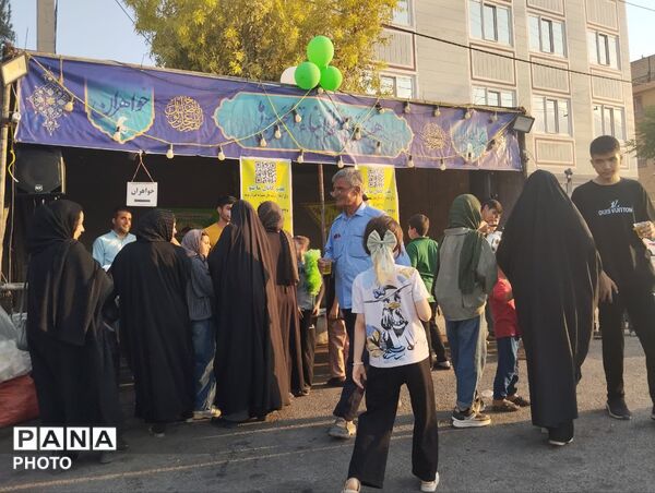 نمایش بازسازی واقعه غدیر در محله شیخ آباد قم