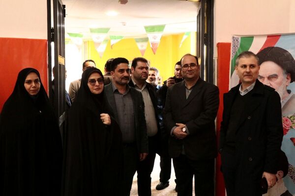 افتتاح سالن ورزشی شهید منتظری در بندرانزلی به مناسبت دهه فجر
