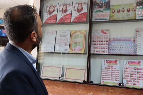بازدید مدیر آموزش و پرورش شهرستان اسلامشهر از اردوی مطالعاتی دبیرستان دوره دوم فرزانگان اسلامشهر