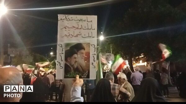 هشتاد و پنجمین شب از شب های مقاومت نیشابور در قاب پانا 