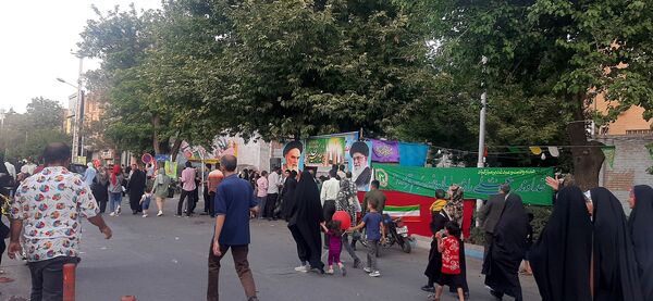 راهپیمایی کیلومتری غدیر در نیشابور