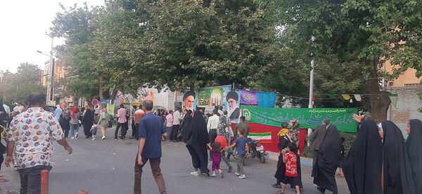 راهپیمایی کیلومتری غدیر در نیشابور