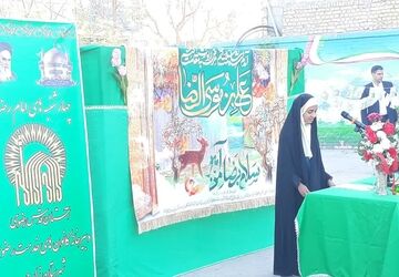 برگزاری اولین چهارشنبه‌های امام رضایی در دبستان شهید میرزا کاظم دهستانی زارچ