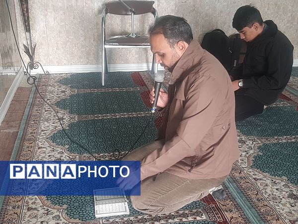 اولین مراسم زیارت عاشورای  دبیرستان شاهد ابوذر غفاری نیشابور به‌مناسبت شهادت شهید سید حسن نصرالله 