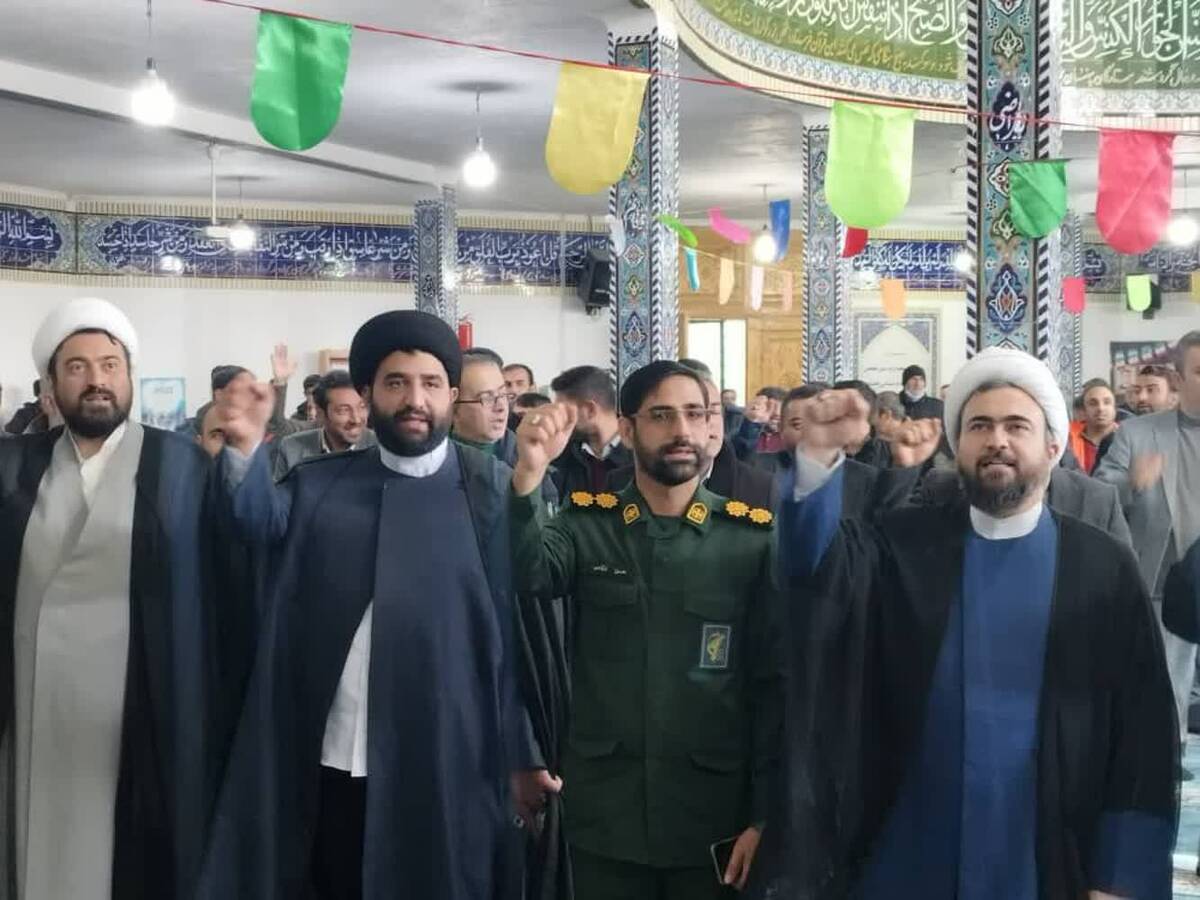 مراسم یوم الله ۹ دی روز بصیرت و میثاق امت با ولایت در فیروزکوه