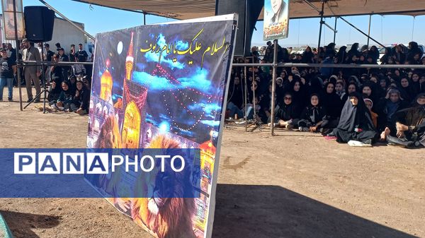 مراسم تعزیه‌خوانی شهادت امام رضا(ع) شهرستان میان جلگه نیشابور 