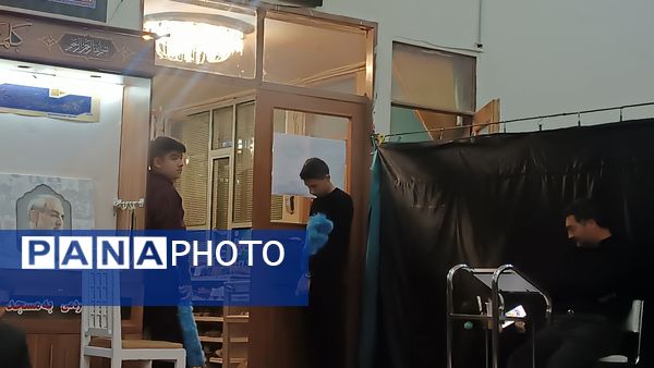 مراسم عزاداری شب نوزدهم رمضان در مسجد الرضا  نیشابور 