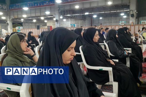 گردهمایی فعالان فرهنگی به‌مناسبت گرامیداشت مقام معلم در ناحیه دو بهارستان 