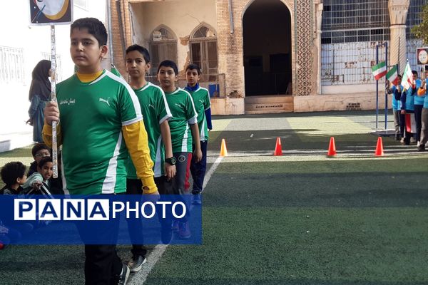 المپیاد ورزشی در دبستان شاهد حیات ناحیه 3 شیراز