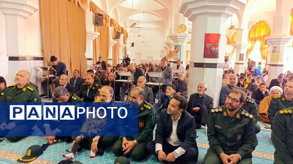 نماز عبادی سیاسی جمعه در شهرستان خلیل آباد 