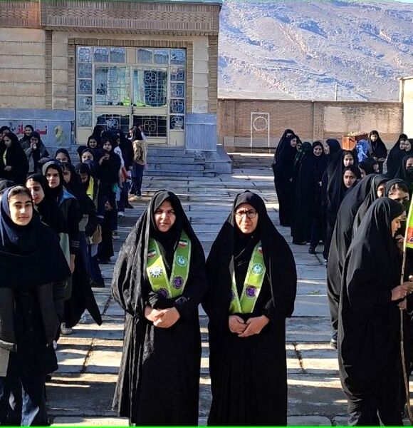 راهپیمایی یوم‌الله ۲۲ بهمن در منطقه کوهنانی