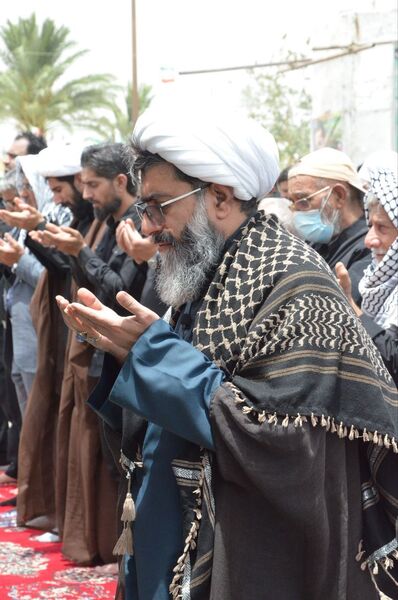 زابل در ماتم حسین؛ گلزار شهدا شهرستان زابل میزبان اشک و شور عزاداران حسینی