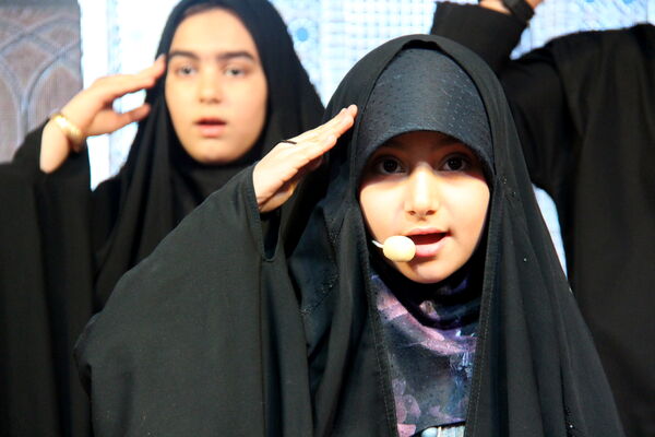 اولین سالگرد تدفین شهید گمنام پارک بزرگ شهر یزد