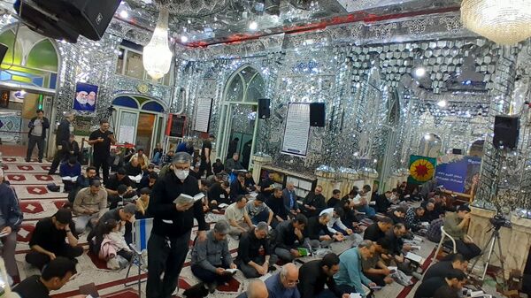 احیای نوزدهمین شب‌ ماه رمضان در مسجد امام صادق (ع) با حضور پرشور مردم کرج