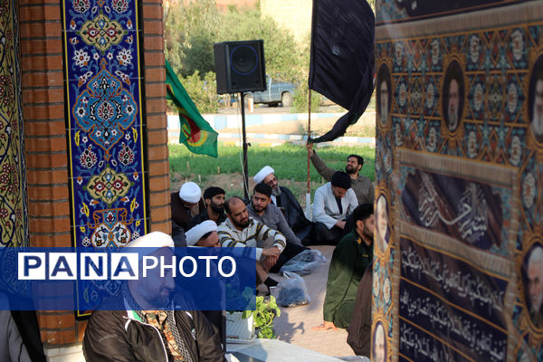 عزاداری سالروز شهادت امام جعفر صادق(ع) در تیپ 83 روحانیون رزمی تبلیغی
