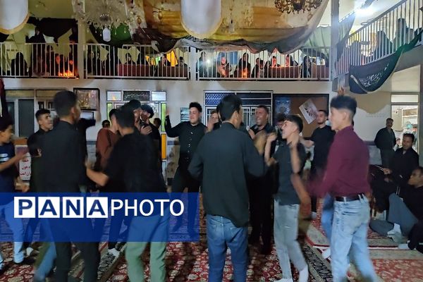 شام غریبان حسینی در مسجد جامع شهر بار