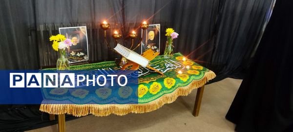 ضیافت افطار در هنرستان فاطمه‌الزهرا (س) بابلسر 