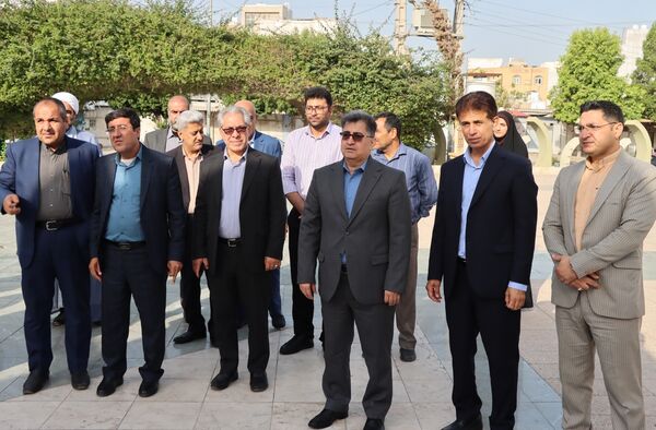 تجدید میثاق با شهدا در بوشهر