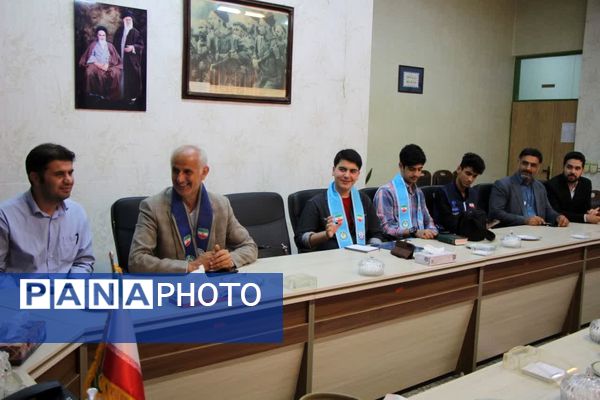 تقدیر از دانش‌آموز خبرنگاران پانا در ساری