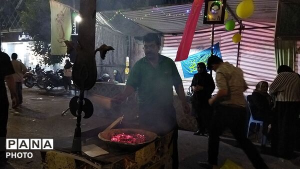 موکب مسجد و هئیت جوانان جان نثاران صاحب الزمان   در مهمانی کیلومتری  عید غدیر خم 
