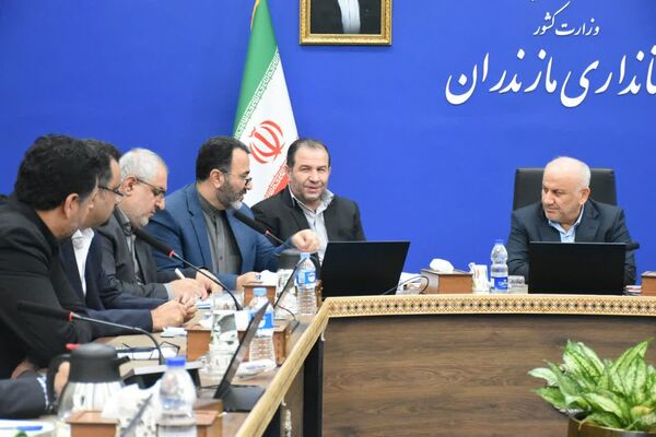 جلسه کارگروه توسعه صادرات در مازندران 