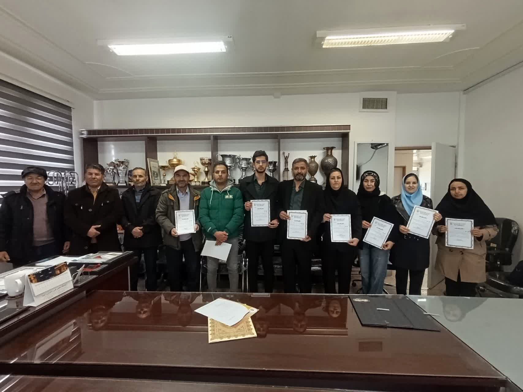 انتصاب اعضای هیات انجمن‌های ورزشی شهرستان شیروان