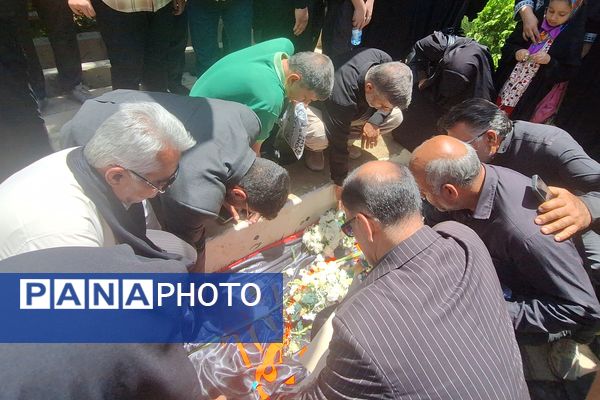 مراسم تشییع پیکر سردار شهید غلامحسین غیب پرور