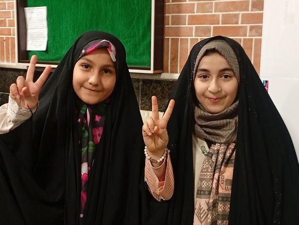 دختران، مهمانان عاشقانه اعتکاف