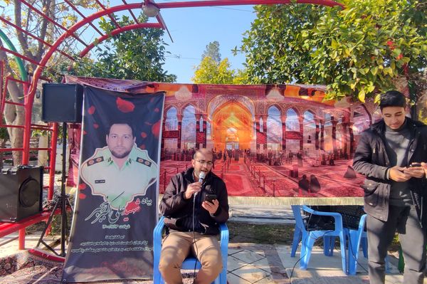 سومین سالگرد شهید علی‌اکبر رنجبر در گلزار شهدای شیراز