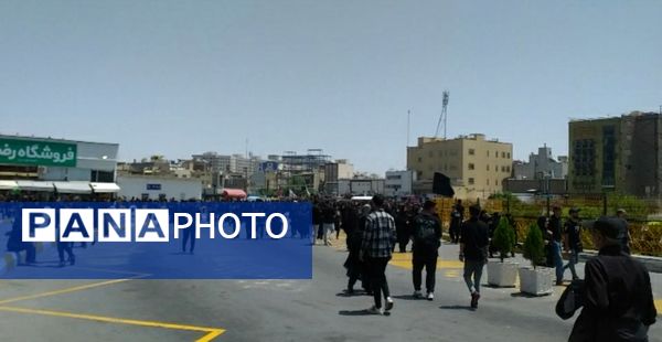 حضور هیئت های عزاداری سید الشهدا در حرم مطهر رضوی