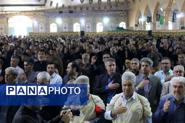 مراسم بزرگداشت شهدای اقتدار در مصلای امام خمینی(ره) یاسوج 