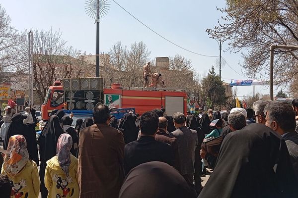 حضور پرشور مردم رودهن در راهپیمایی روز جهانی قدس 