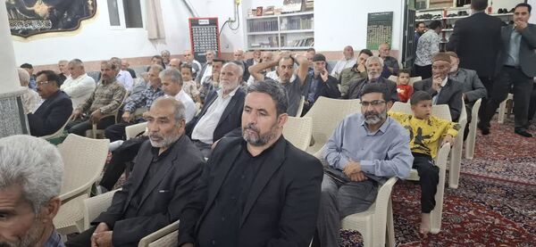 برگزاری یادواره شهدا در روستای نامن شهرستان داورزن