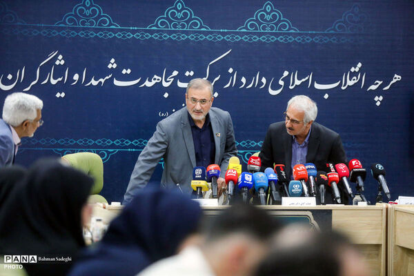 نشست خبری قرارگاه جنگ رمضان