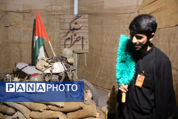 روایتگری طلاب جوان در یادواره شهدای مدرسه حقانی قم