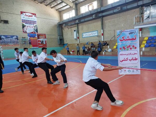 اردوی تمشک پسران شهرستان‌های جنوبی استان بوشهر در کنگان