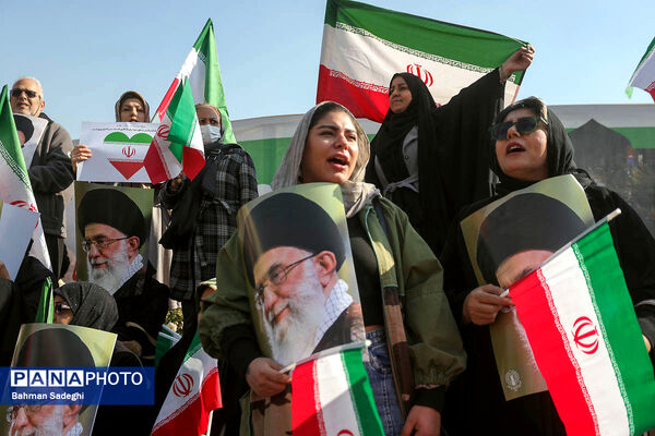 راهپیمایی محکومیت اقدامات تروریستی آمریکا و رژیم صهیونیستی علیه ملت ایران - 3