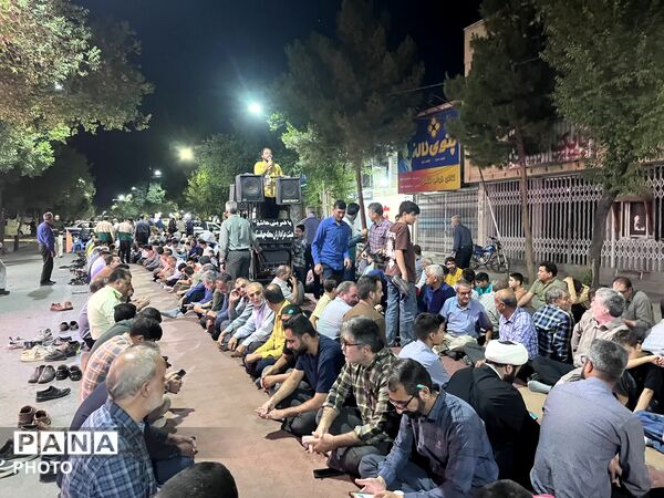 اطعام غدیر در نودوششمین تجمعات مردم ابرکوه