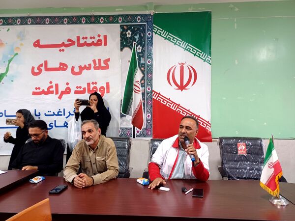 افتتاحیه کلاس‌های اوقات فراغت در جاجرم 