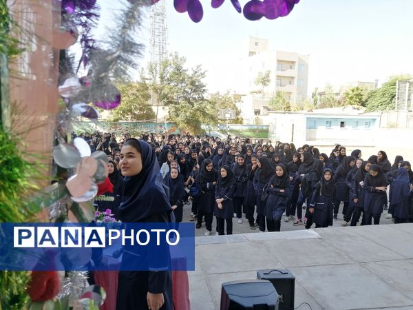 زنگ مهر، آغاز بهار تعلیم و تربیت در دبیرستان شهید هاشمی نژاد نیشابور