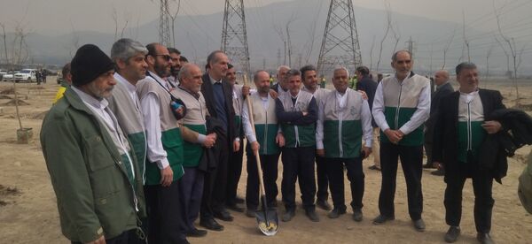 برگزاری مراسم روز درختکاری در شهرک وحدت شهرستان فردیس 
